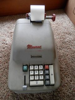 Vintage Monroe   811   H14 (Olympia) Manual Adding Machine