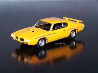 1970 PONTIAC GTO FROM THE MOVIE TWO LANE BLACKTOP MINT 1/64