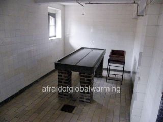 Photo 1990s Nazi Camp Mauthausen Examination Table
