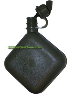 New US OD Green 2qt Collapsible Water Canteen Hydration