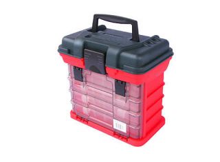   PLASTIC SMALL PARTS PORTABLE TOOL BOX CASE PINBALL CRAFTS WITH DRAWERS