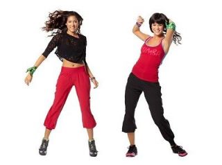   New in Package Zumba Jam Cargo Pants Black or Candy in S, L, XL NWT