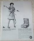   page   Hoover Portable vacuum cleaner LADY Vintage PRINT AD