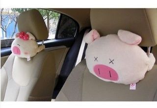   Carton Pig Neck Rest Cushion Pillow for Auto Car Seat wholesale gifts