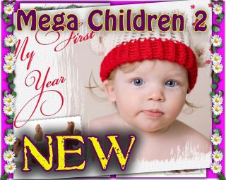 MC2 Mega Children Backgrounds Digital Photography Baby Frames 