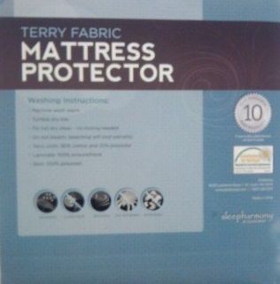 California king Size Sleep Harmony Waterproof mattress protector pad