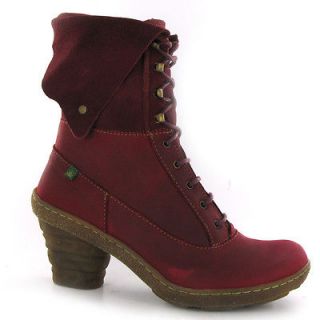 El Natura Lista N765 Dome Desert Ebano Red Womens Boots
