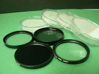   Filter 58mm ND PL UV Lens For Canon VIXIA LEGRIA HF G10 S30 32GB XA10