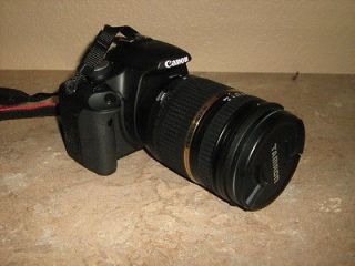 Canon Rebel T1i With Tamron 18 270 mm Lens +Many Accesories All Used 