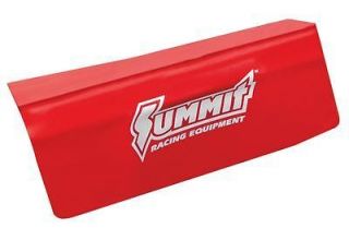 Summit Fender Cover Summit Racing Equipment Logo 34 Lx25 1/2W Red 