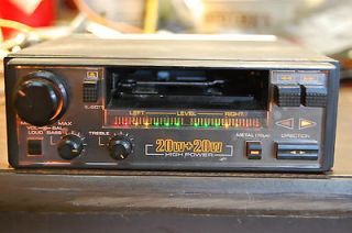 Vintage Pioneer KA E454 car stereo cassette tape w/ peak lights KE KPX 