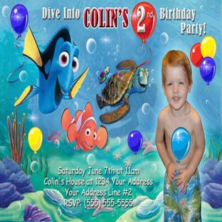 FINDING NEMO UNDER THE SEA POOL PARTY SWIMMING SWIM BIRTHDAY PARTY 