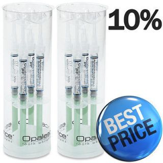 OPALESCENCE PF 10% 8 SYRINGE PACK MINT LATEST EXP.DATE + FREE SHADE 