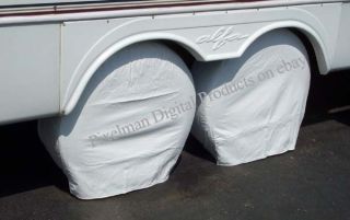ADCO 33 to 35 set of 4 Soft Vinyl TIRE COVERS Motorhome RV Bus 19 