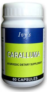 Caralluma 60 caps Well known herb for Natural Weight Loss (Ayurvedic 