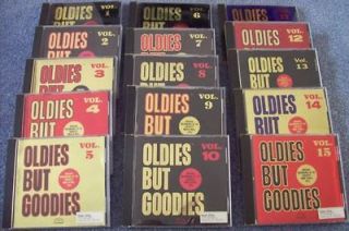 OLDIES BUT GOODIES VOLUMES 1 15 (15 CDs)