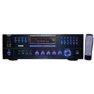   PRO HOME STEREO AMP BUILT IN DVD  CD RECEIVER AMPLIFIER w/ USB NEW