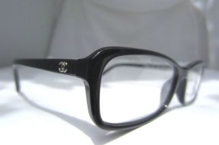 Chanel Eyeglasses Glasses 3191 501 Black Authentic New  