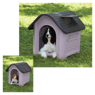 Guardian Gear Dog Houses Happy Home Plastic Outdoor Shelter Dog House