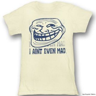 Officially Licensed You Mad? Troll Face Meme I aint Even Mad Junior 