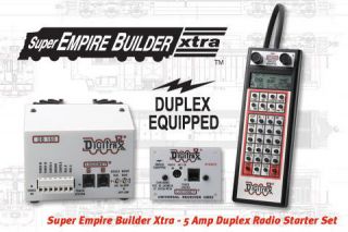   DCC Super Empire Builder Extra DUPLEX Set NEW Bob The Train Guy