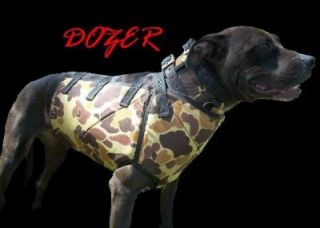   HOG DOG VEST Dozer w/ CUT COLLAR KEVLAR Hog Hunting Boars with Dogs