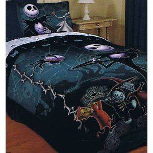   Nightmare Before Christmas Comforter bedding Jack + 2 pillow set new