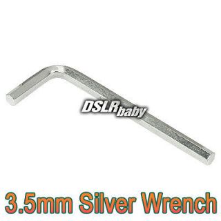 2PCS Silver Metal Allen Hex L Key Spanner Hand Tool Small Wrench for 3 