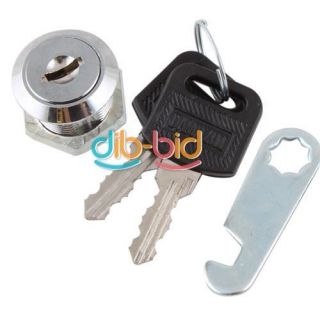 Cam Lock Cabinet Mailbox Drawer Cupboard Locker 20mm + Keys