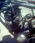 Honda CB750SC 91 03 Nighthawk Exhaust Header Muffler & Pipes Left