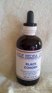 Black Cohosh (Pure Herbs) Liquid Ext. 4 OZ Female Estrogen Hormone 