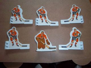 coleco hockey players Philadelphia Flyers team 1971 table top hockey