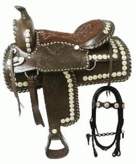   PARADE Saddle w/ Matching Tack  NEW 4 Piece Package Horse Tack