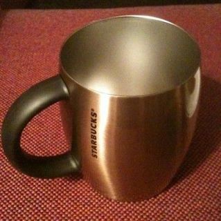   2012 Starbucks Stainless Steel Travel Coffee Mug 14 oz cup In Gift Box