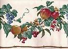 Red Apples, Cherries, Grapes & White Flowers Sale $8 Wallpaper 