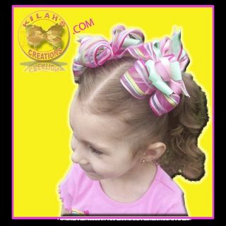 HOW TO MAKE CUSTOM BOUTIQUE HAIR BOW AND HEADBAND INSTRUCTIONS!