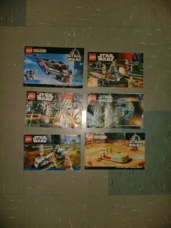 LEGO INSTRUCTIONS ~ MEDIUM SIZE STAR WARS Choose the one you want