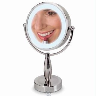 The Cordless Natural Daylight Makeup Cosmetic Vanity Mirror 10X 