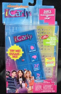 iCarly Sams Remote Toy New Playmates Nickelodeon Sound FX & Bling