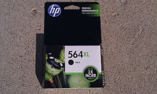 HP 564XL 564 (CN684WN#140) Black Ink Cartridge High Capicity NEW