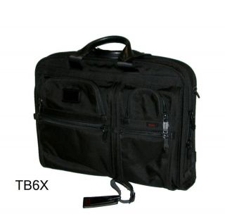 TUMI Alpha Compact Large Screen Computer Brief Notebook Carrying Case 