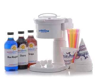   Party Package by Hawaiian Shaved Ice Shaver Machine Slushie Supplies