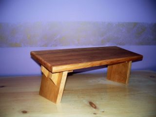 Meditation Bench American Cherry Deluxe 2011 EarthBench