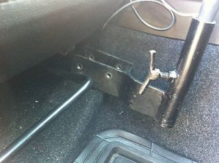 Laptop stand for cars or suv mounts on seat mount