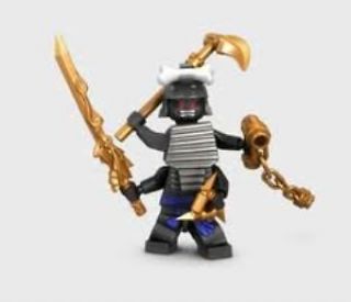 Lego Ninjago Lord Garmadon Minifigure Overlord 4 Arms & Golden Weapons 