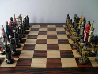   Crusades (Flag of St George) spare or replacement chess pieces