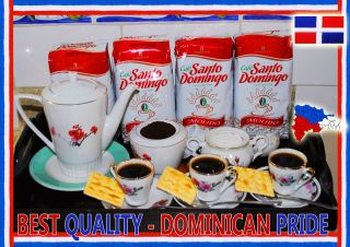   SANTO DOMINGO GROUND COFFEE 4 POUNDS BAGS BEST QUALITY FRESH DOMINICAN