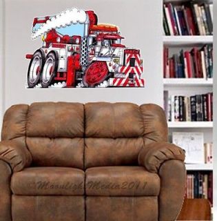 Mack Wrecker Recovery Tow Truck WALL GRAPHIC FAT DECAL #4908 MAN CAVE 