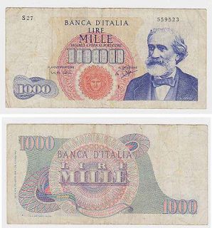 italy 1000 lire in Italy/ San Marino/ Vatican