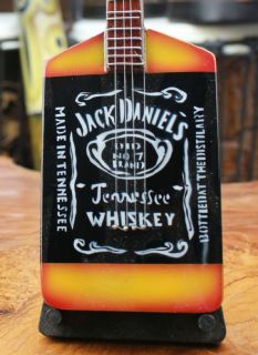 Miniature Replica Guitar   Jack Daniels